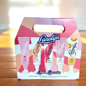 Lanolips 101 Limited Special Edition-Little Luxuries 5 Mini Lip Balm NEW Box Set